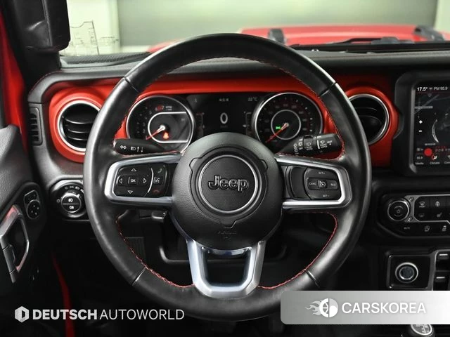 Jeep Wrangler (JL) 2021 Красный из Кореи, фото 4