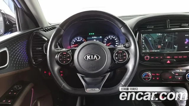 Kia Soul Booster 2019 Синий из Кореи, фото 4