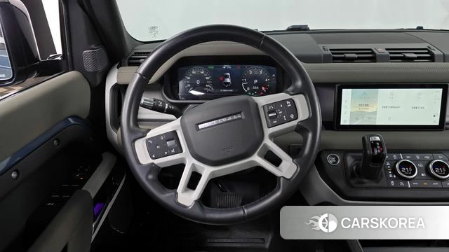 Land Rover Defender (L663) 2021 Небесно-голубой из Кореи, фото 4