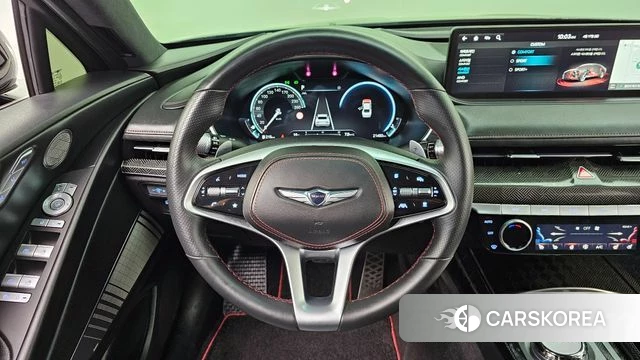 Genesis G80 (RG3) 2023 Черный из Кореи, фото 4