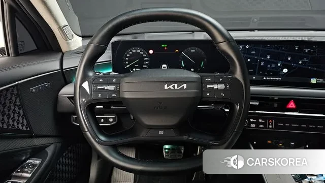 Kia The New K8 Hybrid 2024 Белый из Кореи, фото 4