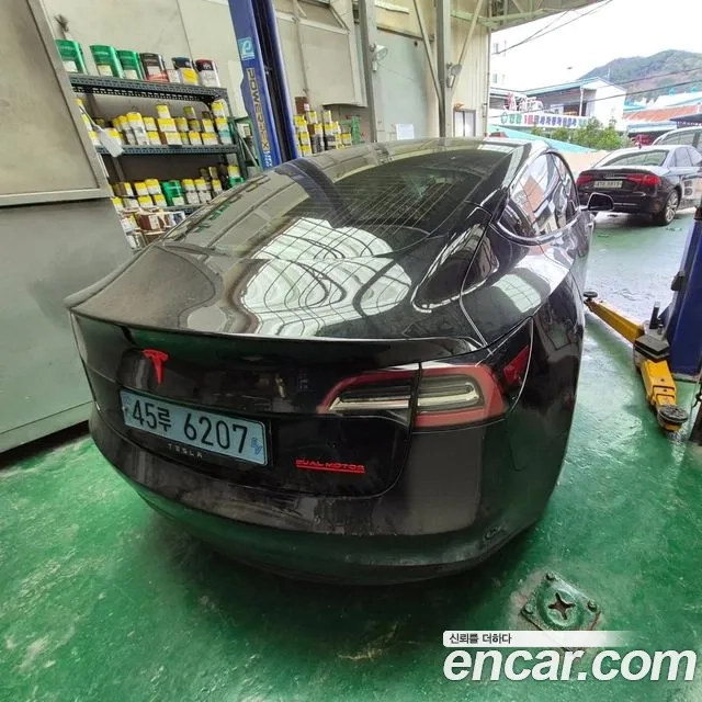 Tesla Model 3 2020 Черный из Кореи, фото 4