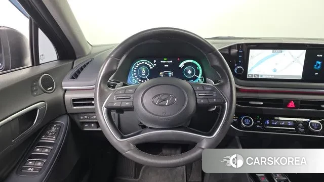 Hyundai Sonata Hybrid (DN8) 2021 Синий из Кореи, фото 4