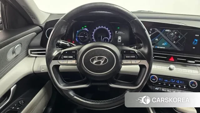 Hyundai Avante Hybrid (CN7) 2022 Серый из Кореи, фото 4