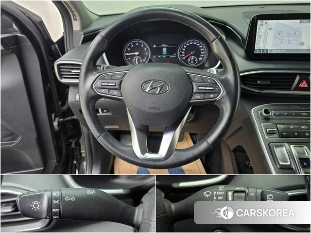 Hyundai The New Santa Fe 2021 Черный из Кореи, фото 4