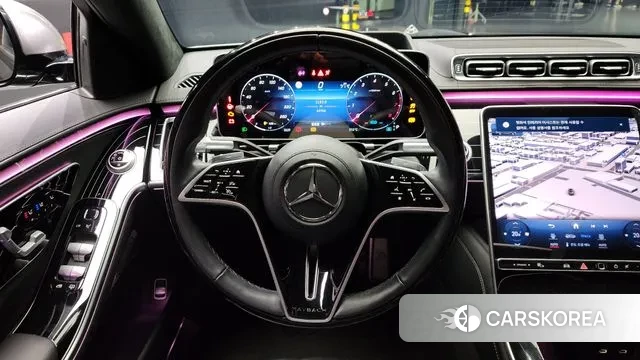 Mercedes-Benz S-Class W223 2021 Серебряный двухцветный из Кореи, фото 4