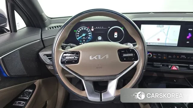 Kia K8 Hybrid 2021 Синий из Кореи, фото 4