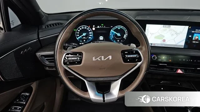 Kia K8 Hybrid 2021 Серый из Кореи, фото 4