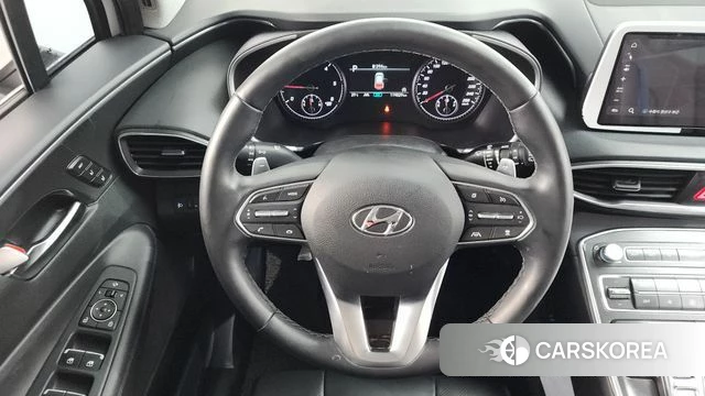 Hyundai The New Santa Fe 2021 Белый из Кореи, фото 4