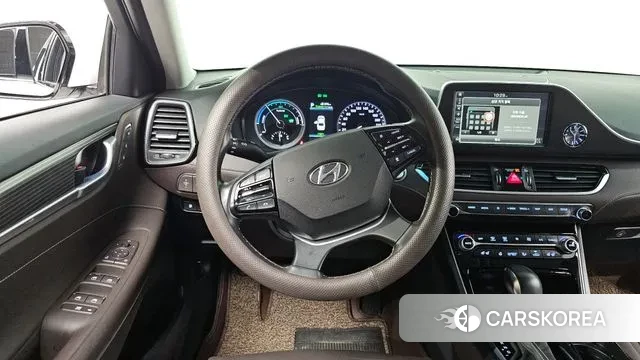 Hyundai Grandeur IG Hybrid 2019 Белый из Кореи, фото 4