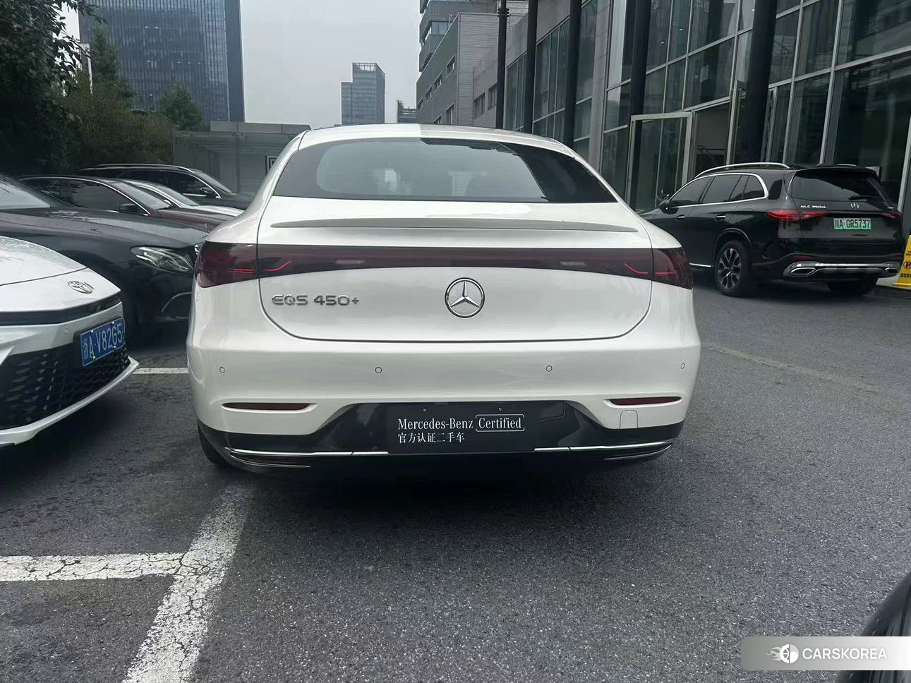 Mercedes-Benz EQS 2021 Белый из Китая, фото 4