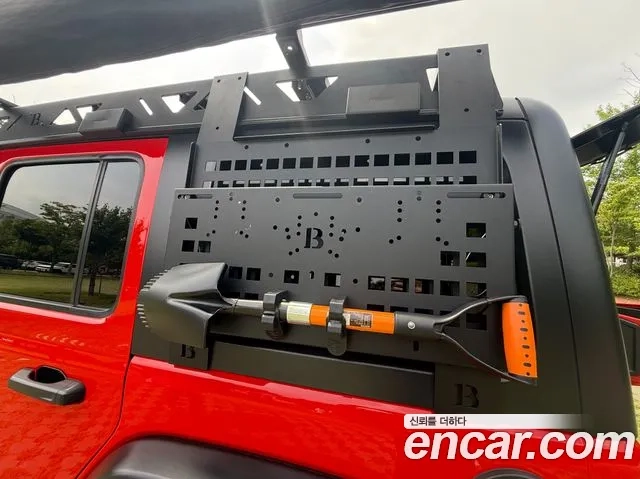 Jeep Wrangler (JL) 2021 Красный из Кореи, фото 4