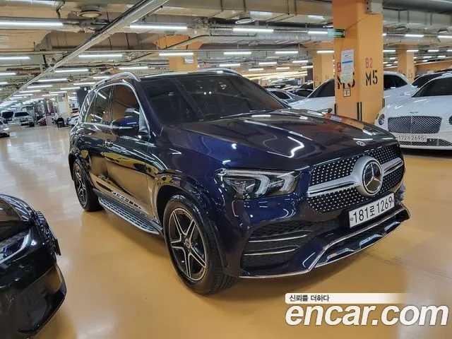 Mercedes-Benz GLE-Class W167 2020 Синий из Кореи, фото 4