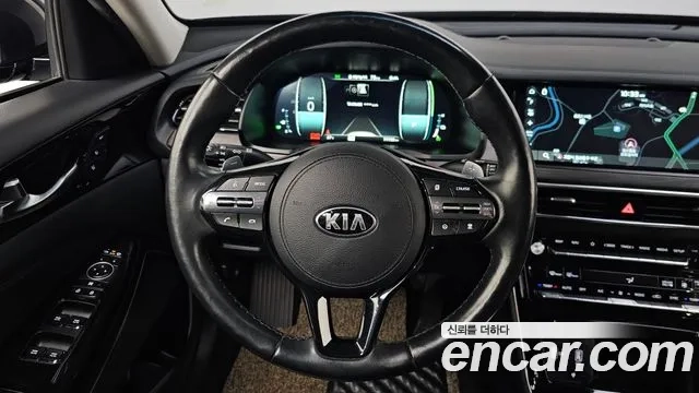 Kia K7 Premier Hybrid 2020 Синий из Кореи, фото 4