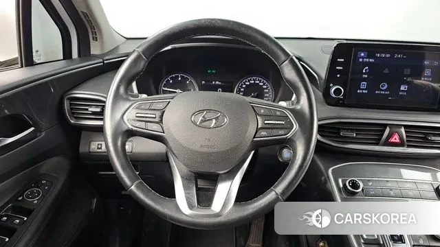 Hyundai The New Santa Fe 2021 Белый из Кореи, фото 4