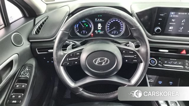 Hyundai Sonata Hybrid (DN8) 2021 Белый из Кореи, фото 4