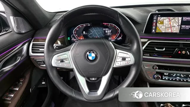BMW 7 Series (G11) 2022 Черный из Кореи, фото 4