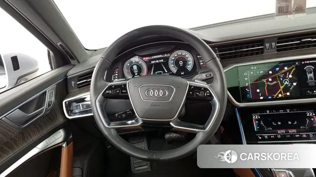 Audi A6 (C8) 2022 Серебристо-серый из Кореи, фото 4