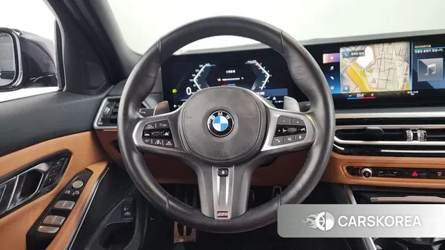 BMW 3 Series (G20) 2022 Черный из Кореи, фото 4