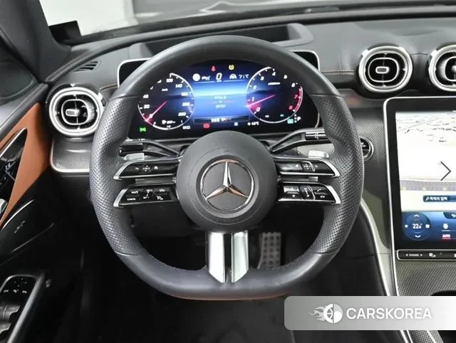 Mercedes-Benz C-Class W206 2022 Черный из Кореи, фото 4