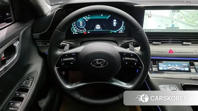 Hyundai The New Grandeur IG Hybrid 2022 Черный из Кореи, фото 4