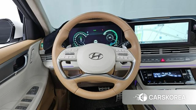 Hyundai The New Grandeur IG Hybrid 2020 Белый из Кореи, фото 4