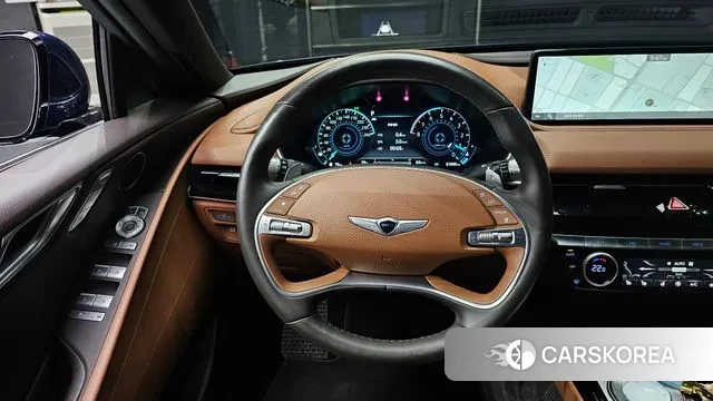 Genesis G80 (RG3) 2021 Синий из Кореи, фото 4