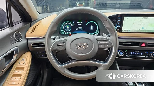 Hyundai Sonata Hybrid (DN8) 2019 Черный из Кореи, фото 4