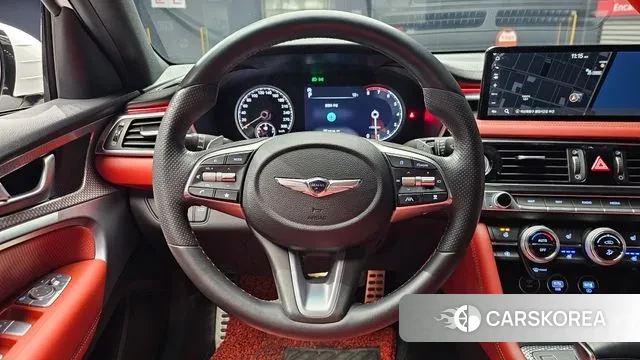 Genesis The New G70 2021 Белый из Кореи, фото 4