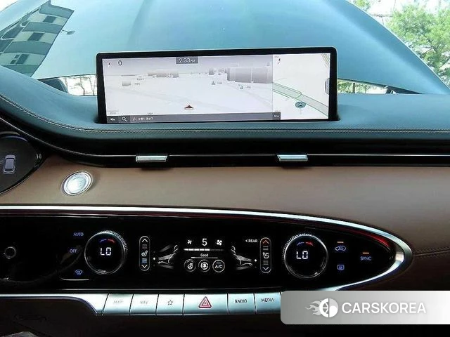 Genesis GV70 2021 Темно-зеленый из Кореи, фото 4