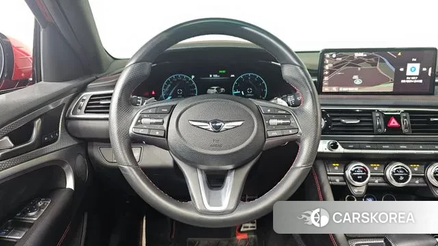 Genesis The New G70 2021 Красный из Кореи, фото 4