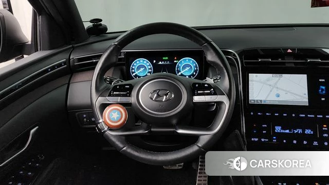 Hyundai Tucson Hybrid (NX4) 2020 Черный из Кореи, фото 4