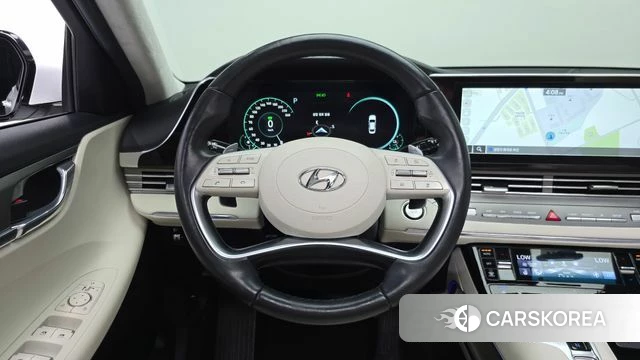 Hyundai The New Grandeur IG Hybrid 2022 Белый из Кореи, фото 4