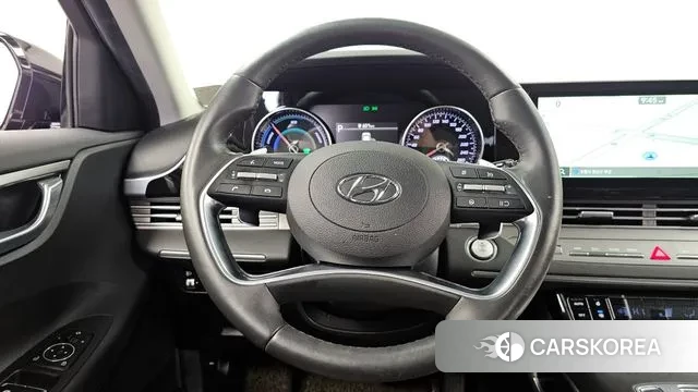 Hyundai The New Grandeur IG Hybrid 2021 Черный из Кореи, фото 4