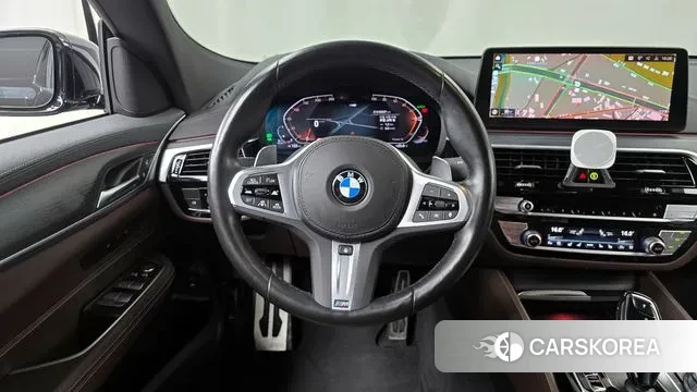 BMW 6 Series GT (G32) 2022 Синий из Кореи, фото 4