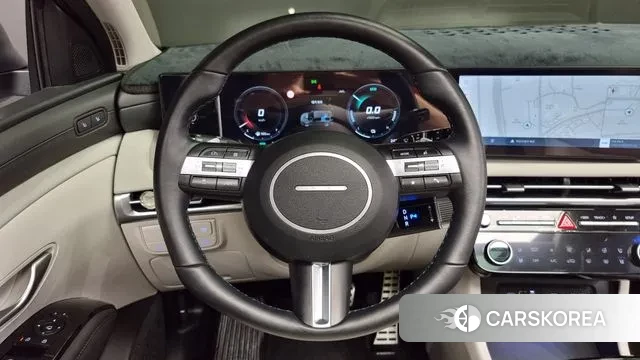 Hyundai The New Tucson Hybrid (NX4) 2024 Белый из Кореи, фото 4