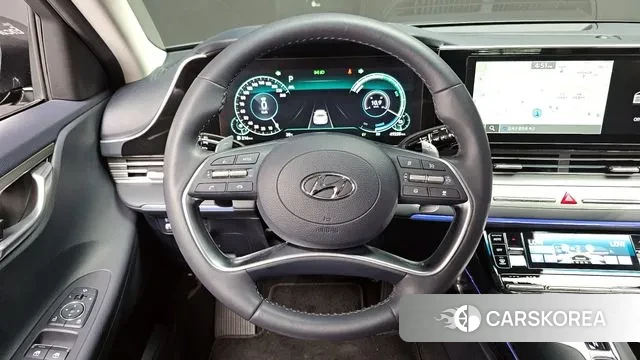 Hyundai The New Grandeur IG Hybrid 2021 Серый из Кореи, фото 4