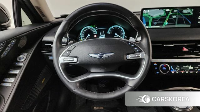 Genesis G80 (RG3) 2022 Черный из Кореи, фото 4