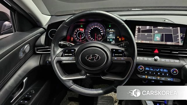 Hyundai Avante (CN7) 2022 Черный из Кореи, фото 4