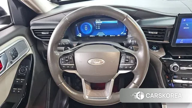 Ford Explorer 6th Generation 2021 Белый из Кореи, фото 4