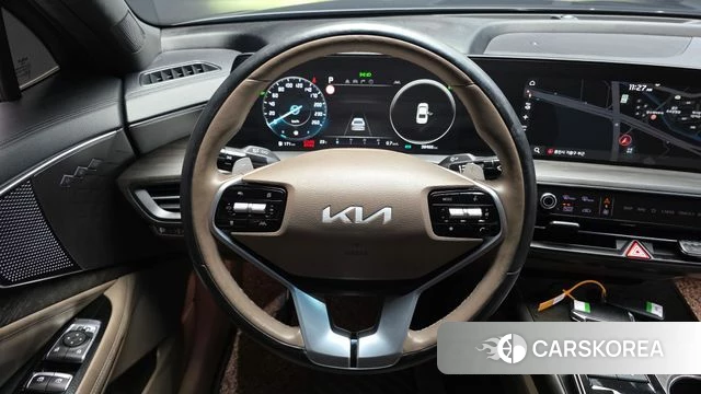 Kia K8 Hybrid 2022 Серый из Кореи, фото 4