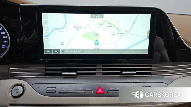 Hyundai The New Grandeur IG Hybrid 2021 Серый из Кореи, фото 4