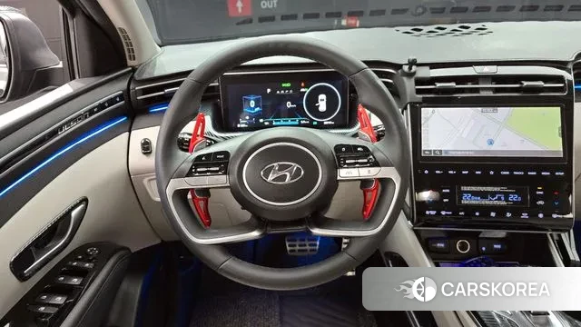 Hyundai Tucson Hybrid (NX4) 2020 Серый из Кореи, фото 4
