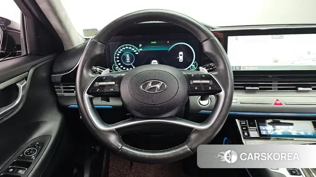 Hyundai The New Grandeur IG Hybrid 2022 Черный из Кореи, фото 4