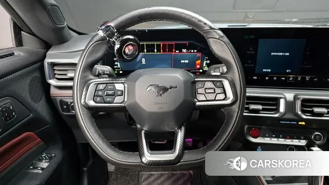 Ford Mustang 7th Generation 2024 Небесно-голубой из Кореи, фото 4