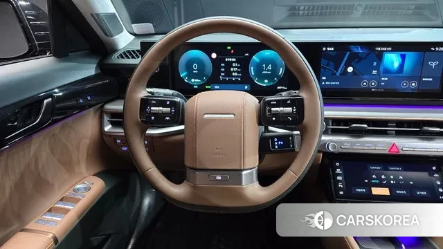 Hyundai Grandeur Hybrid (GN7) 2023 Черный из Кореи, фото 4