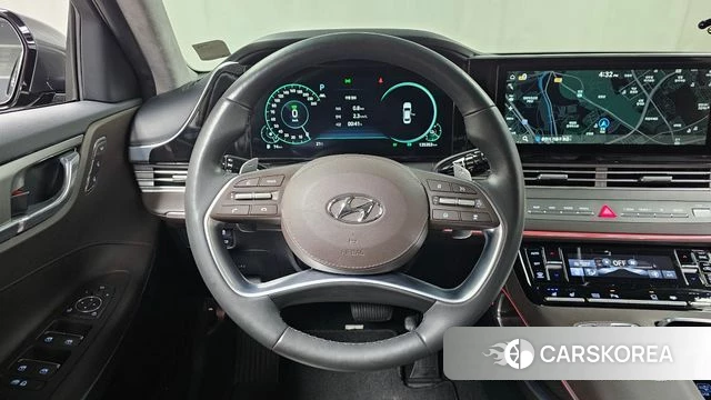 Hyundai The New Grandeur IG Hybrid 2021 Серый из Кореи, фото 4
