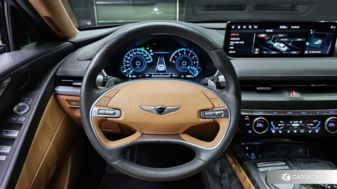 Genesis G80 (RG3) 2020 Синий из Кореи, фото 4