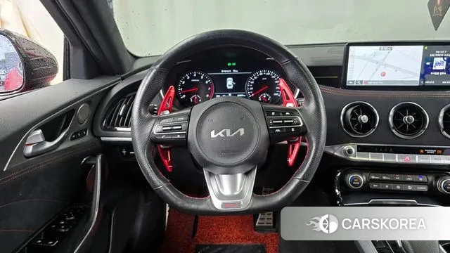 Kia Stinger Meister 2021 Красный из Кореи, фото 4