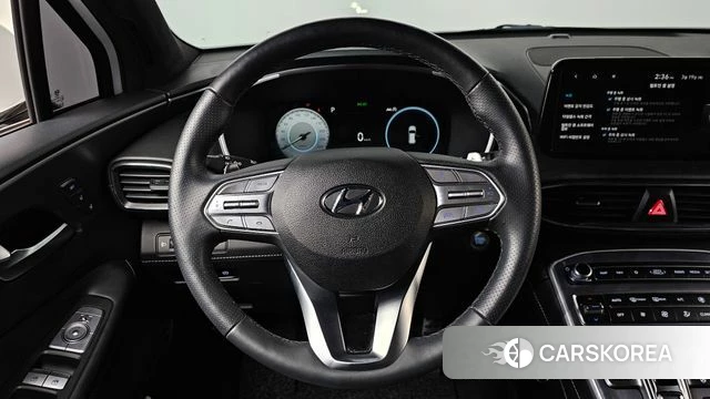 Hyundai The New Santa Fe 2023 Белый из Кореи, фото 4